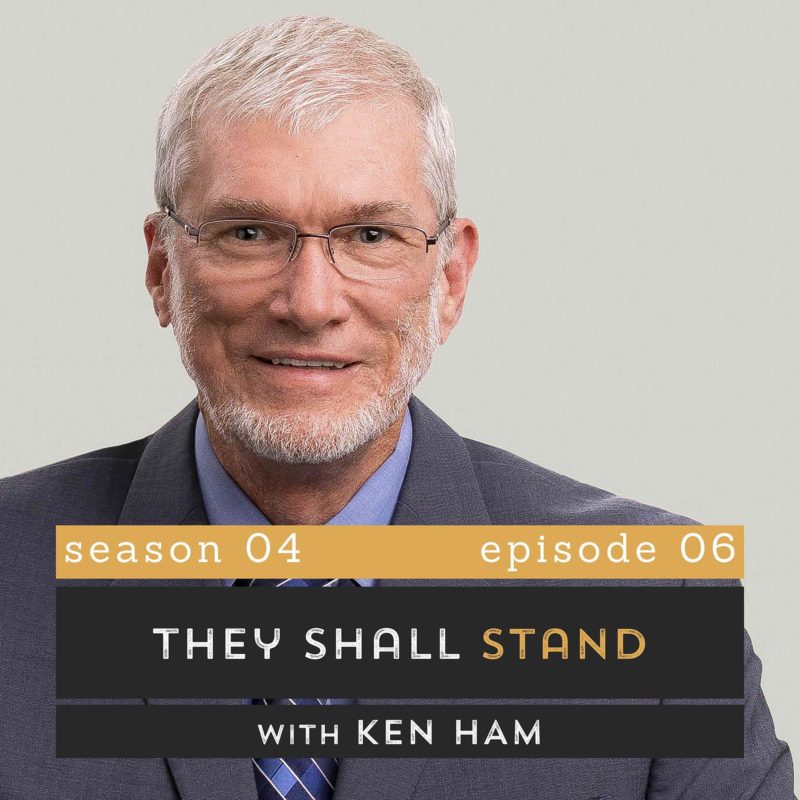 The Pantry Podcast S04E06 They Shall Stand with Ken Ham: Ken Ham smiling at the camera.