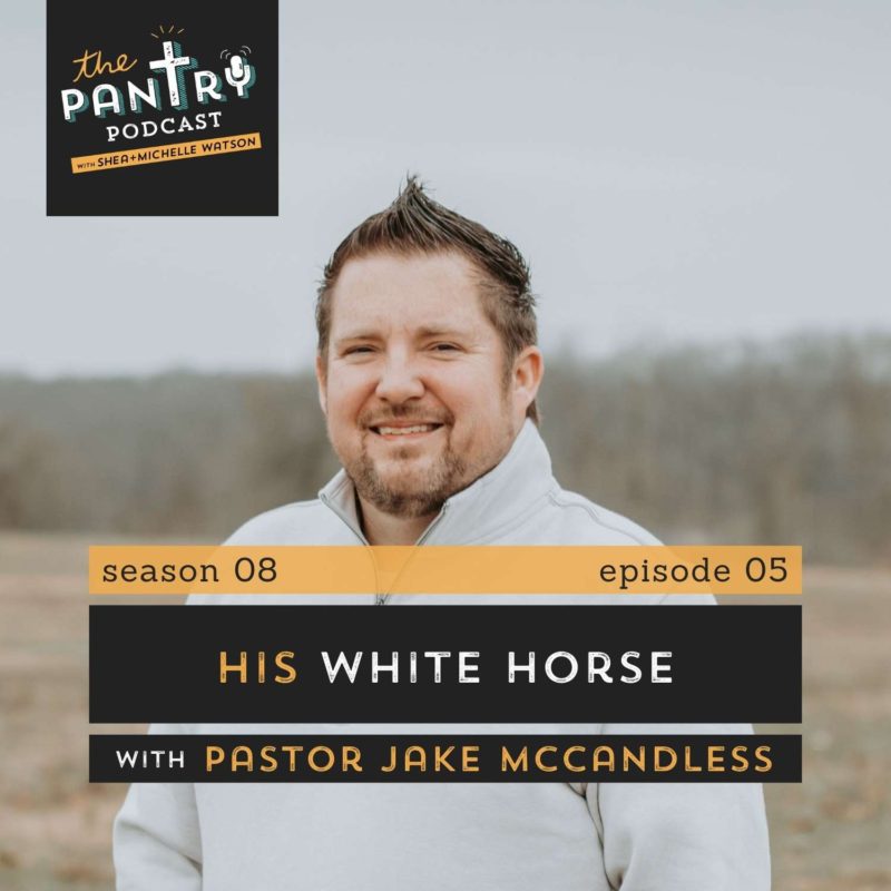 S08E05 His White Horse with Pastor Jake McCandless - Pastor Jake smiling with trees in the background