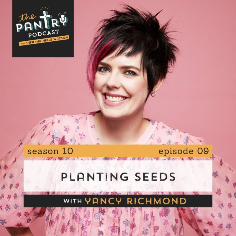 Kids Ministry Worship Singer Yancy Richmond on how to plant seeds of Jesus for Kids on The Pantry Podcast